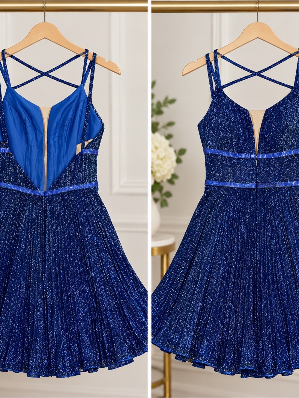 Blue Jovani cocktail dress